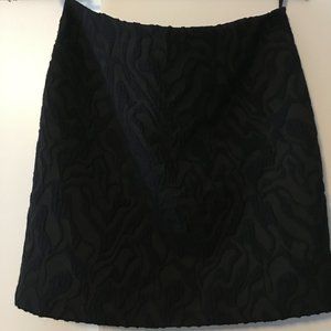 Mini patterned chiffon skirt